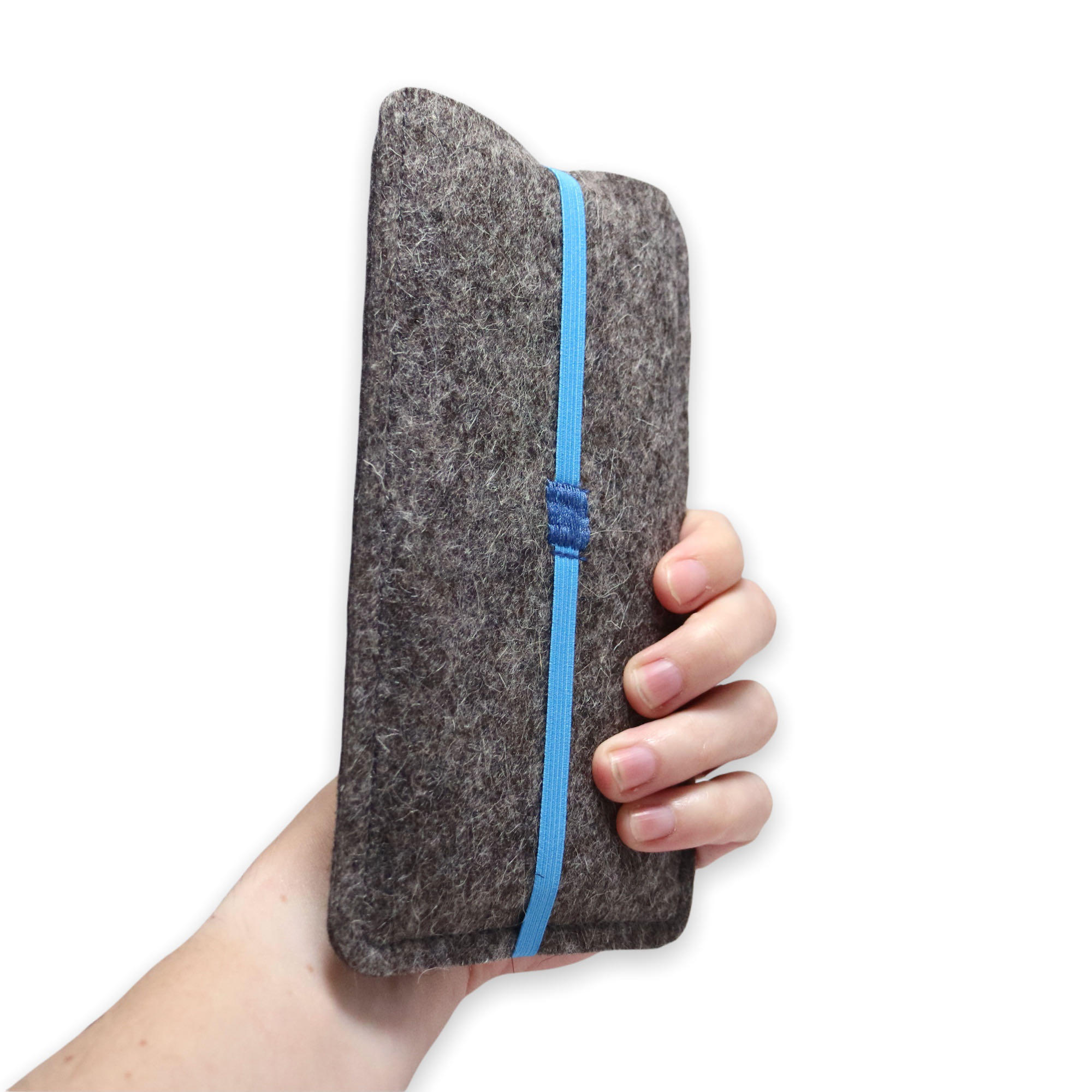 Filz Handytasche mit Gummiband - maßgeschneidert für dein Handymodell -  Handyhüllen aus Filz 